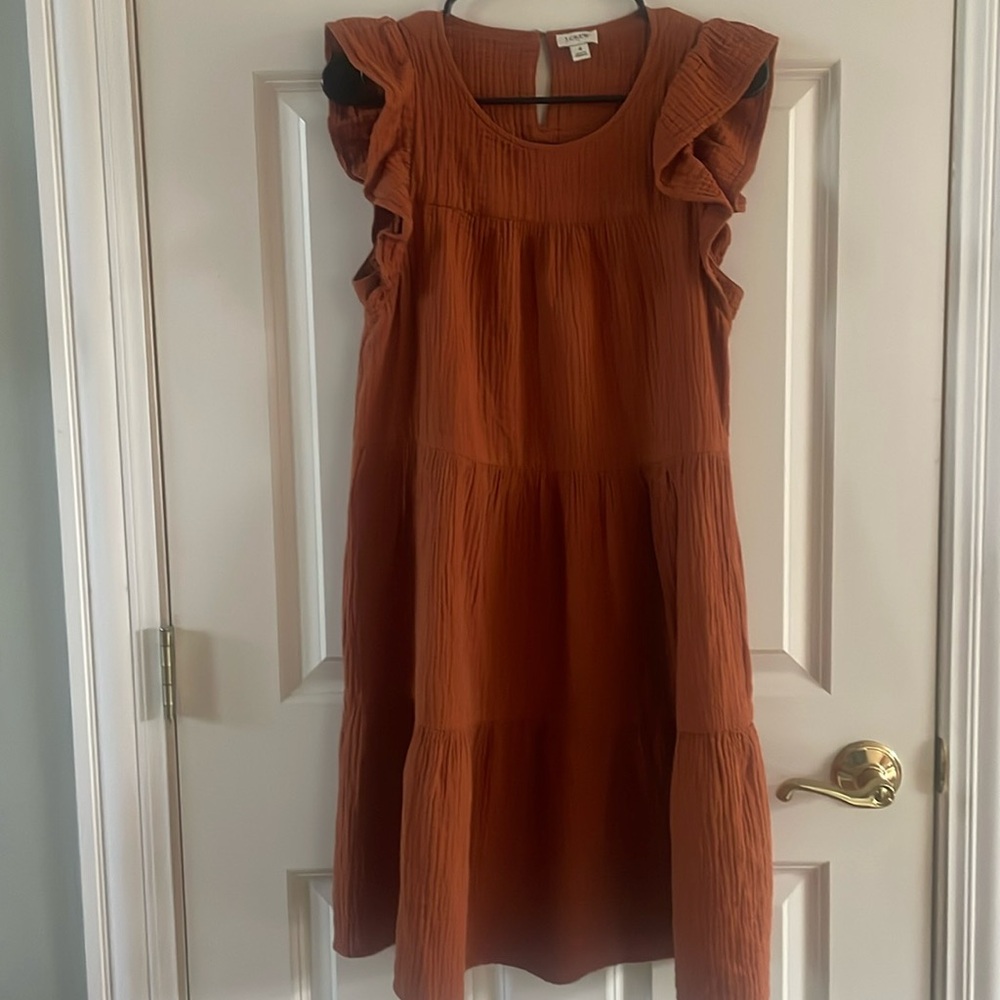 J Crew Factory Mini Gauze Dress-NWOT